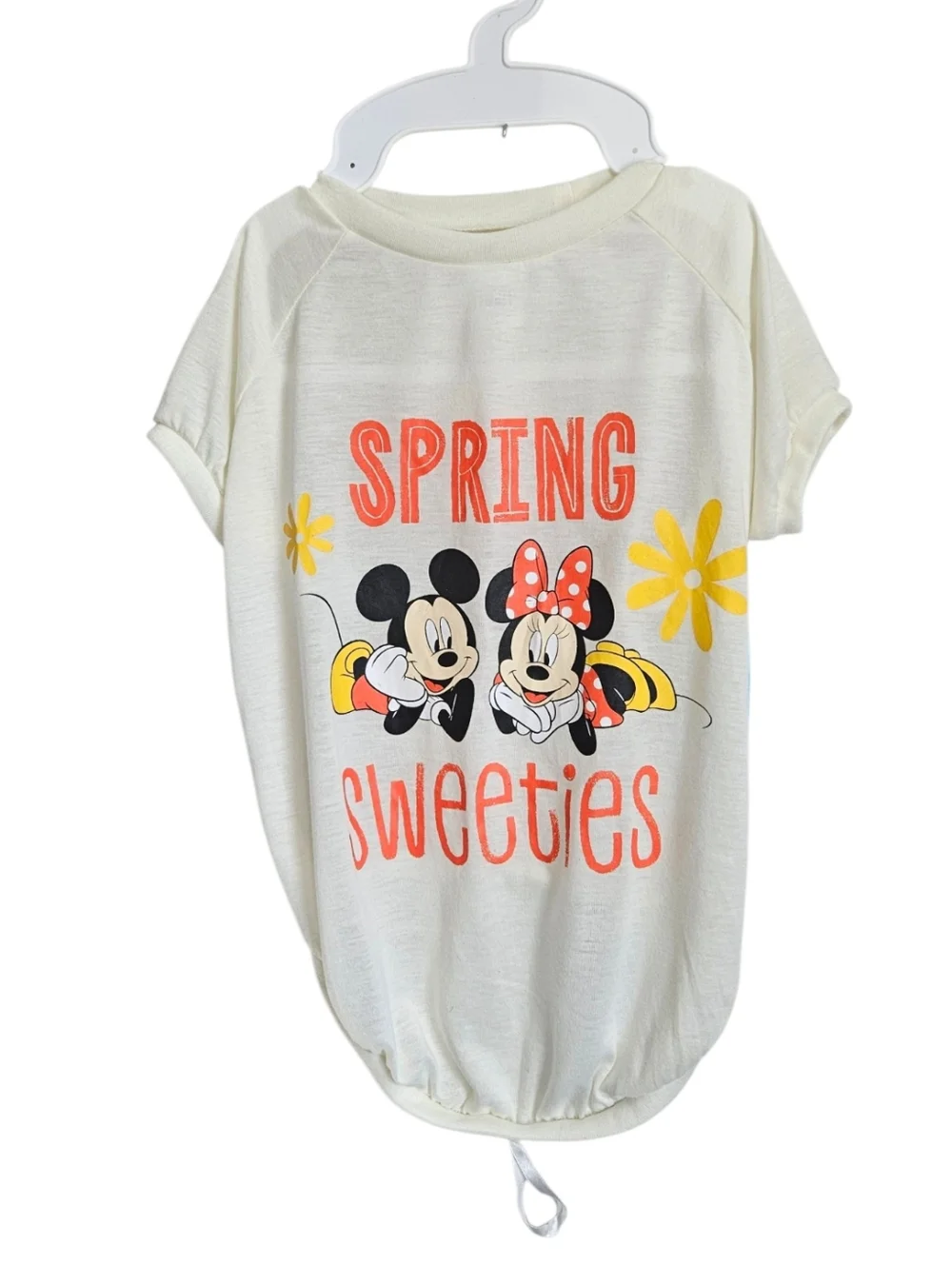 NWT Disney Spring Sweeties Mickey and Minnie Mouse Dog T-shirt, Size Large